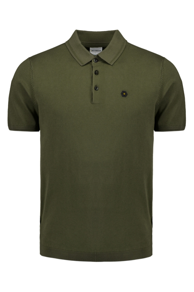 POLOSHIRT MET KORTE MOUWEN 27210351 186 DARK MOSS